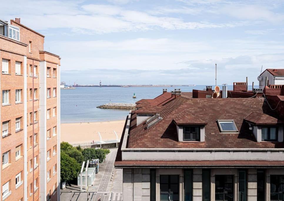 Myhousespain - Moderno Piso Frente Al Mar Gijon Luaran gambar